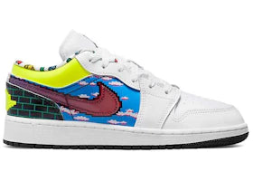 Jordan 1 Low Old School Gaming (GS) - vue 360
