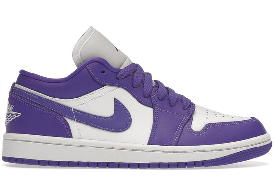 Jordan 1 Low Psychic Purple (Women's) sneakers - authentic Jordan shoes