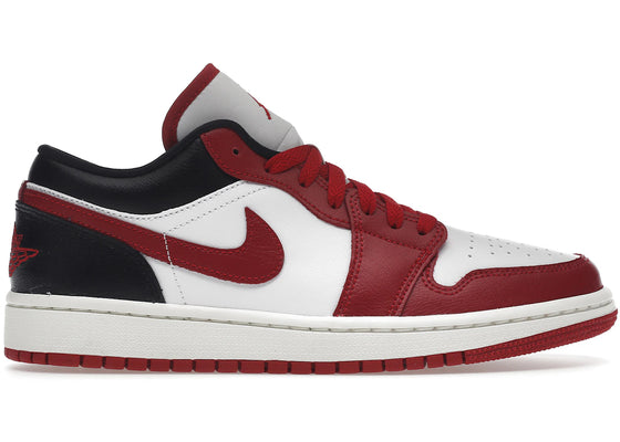 Jordan 1 Low Reverse Black Toe (Women's) sneakers - authentic Jordan shoes
