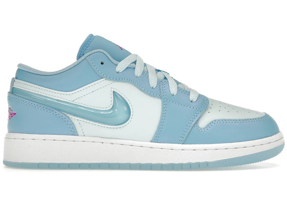 Jordan 1 Low SE Aquarius Blue (GS) sneakers - authentic Jordan shoes