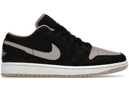 Jordan 1 Low SE Black Iced Lilac - authentic Jordan sneakers