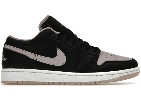 Jordan 1 Low SE Black Iced Lilac sneakers - authentic Jordan shoes