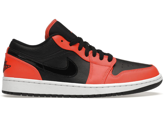 Jordan 1 Low SE Black Turf Orange sneakers - authentic Jordan shoes