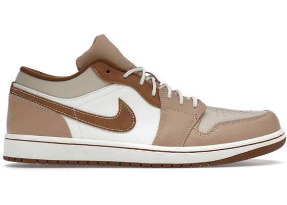 Jordan 1 Low SE Hemp Light British Tan sneakers - authentic Jordan shoes