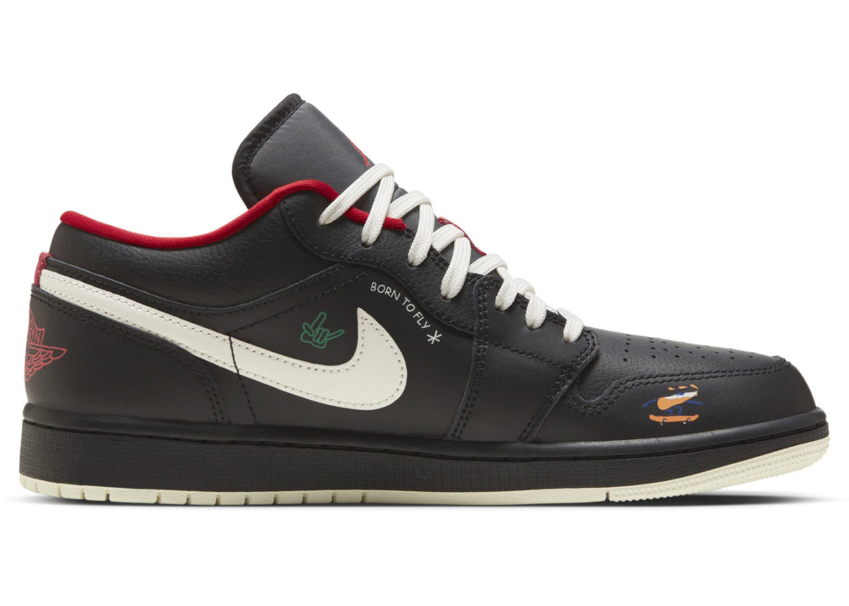 Jordan 1 Low SE Just Skate Black - vue secondaire B