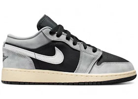 Jordan 1 Low SE Light Smoke Grey Sail Muslin Black (GS) - vue 360