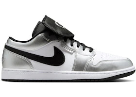 Jordan 1 Low SE Metallic Silver Tiempo - vue 360