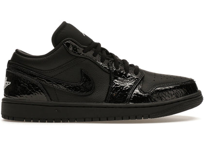 Jordan 1 Low SE Patent Elephant Black (Women's) sneakers - authentic streetwear shoes