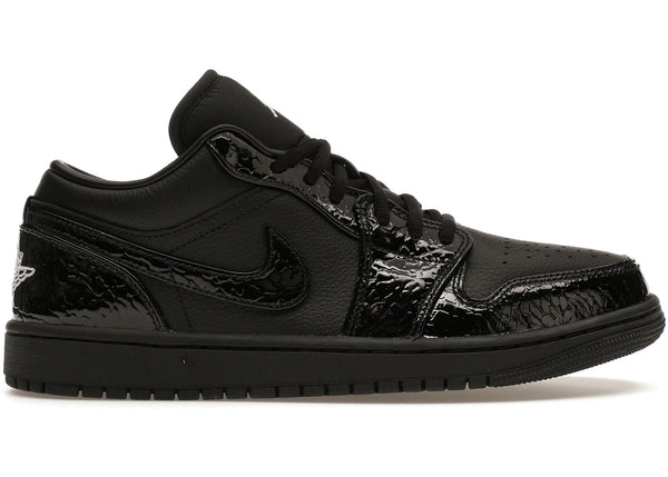 Jordan 1 Low SE Patent Elephant Black (Women's) sneakers - authentic streetwear shoes