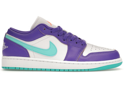 Jordan 1 Low SE Psychic Purple Hyper Jade - authentic Jordan sneakers