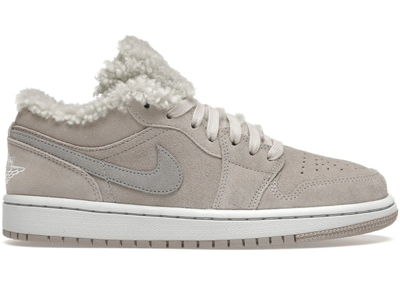 Jordan 1 Low SE Sherpa Fleece (Women's) sneakers - authentic Jordan shoes