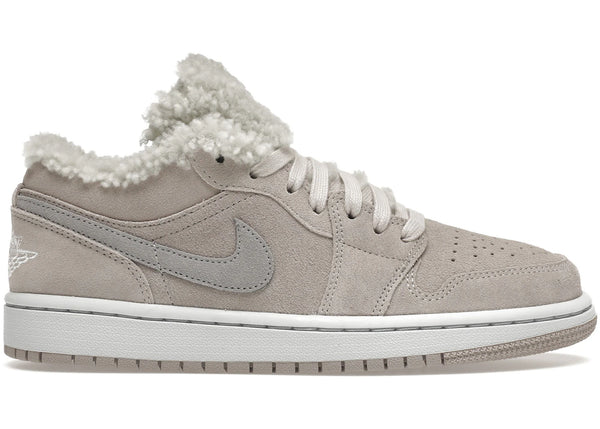 Jordan 1 Low SE Sherpa Fleece (Women's) sneakers - authentic Jordan shoes
