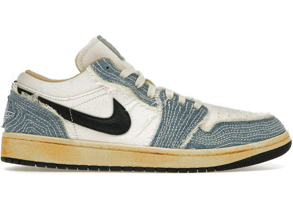 Jordan 1 Low SE WRMK Sashiko Denim sneakers - authentic Jordan shoes