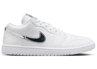 Jordan 1 Low SE White Metallic Silver (Women's)