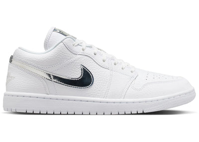 Jordan 1 Low SE White Metallic Silver (Women's)