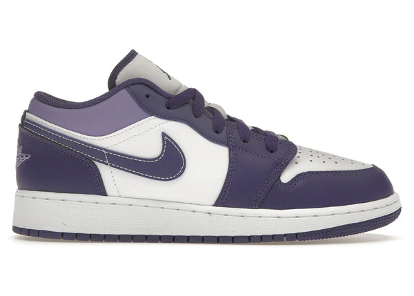 Jordan 1 Low Sky J Purple (GS) sneakers - authentic Jordan shoes