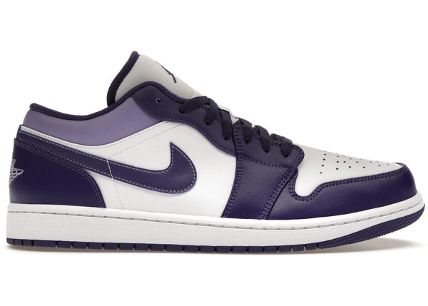 Jordan 1 Low Sky J Purple sneakers - authentic Jordan shoes