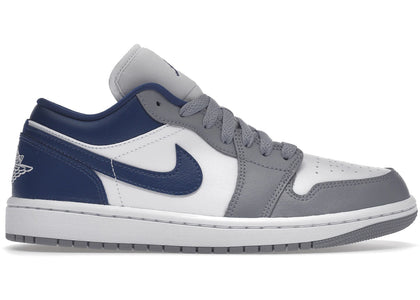 Jordan 1 Low Stealth French Blue (Women's) - authentic Jordan sneakers