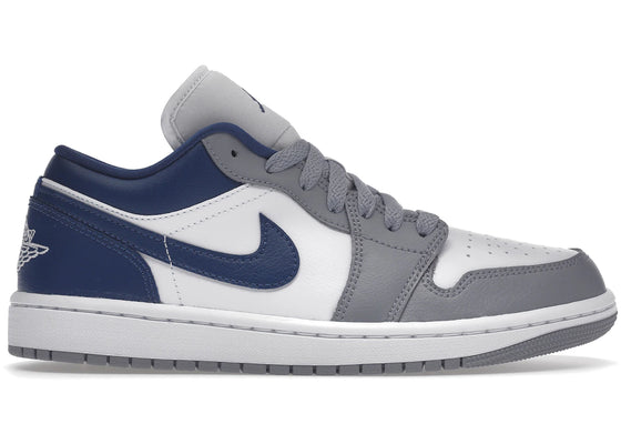 Jordan 1 Low Stealth French Blue (Women's) sneakers - authentic Jordan shoes