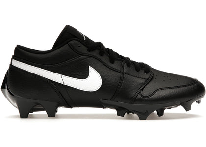 Jordan 1 Low TD Cleat Black White sneakers - authentic Jordan shoes