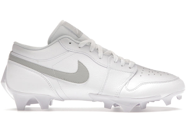 Jordan 1 Low TD Cleat White Grey Fog sneakers - authentic Jordan shoes