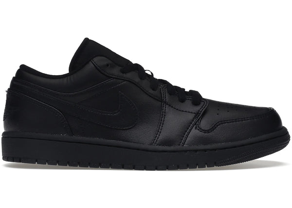 Jordan 1 Low Triple Black (2022) sneakers - authentic Jordan shoes