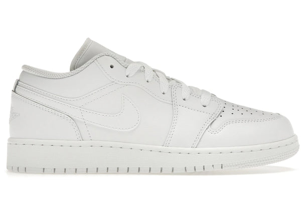 Jordan 1 Low Triple White (2023) (GS) sneakers - authentic Jordan shoes