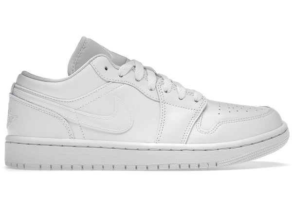 Jordan 1 Low Triple White (2022) (Women's) sneakers - authentic Jordan shoes