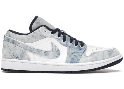 Jordan 1 Low Washed Denim - authentic Jordan sneakers