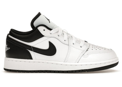 Jordan 1 Low White Black (GS) - authentic Jordan sneakers