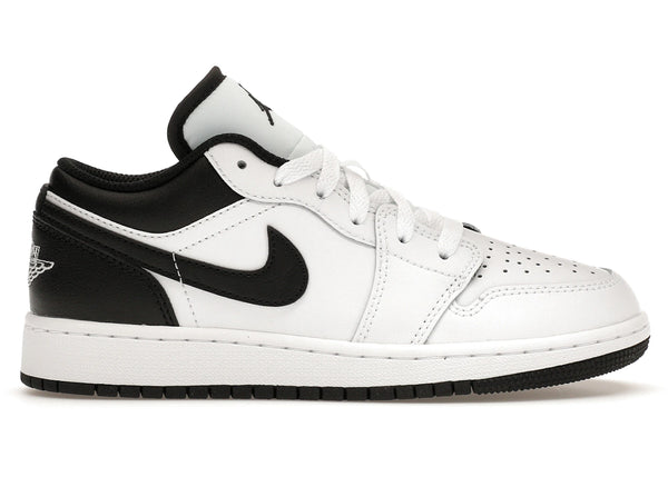 Jordan 1 Low White Black (GS) sneakers - authentic Jordan shoes