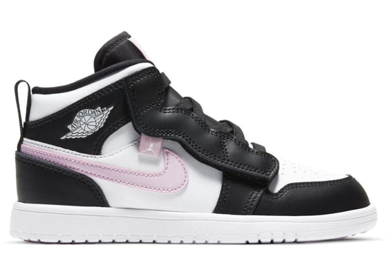 Jordan 1 Mid Alt White Light Arctic Pink (PS) sneakers - authentic Jordan shoes