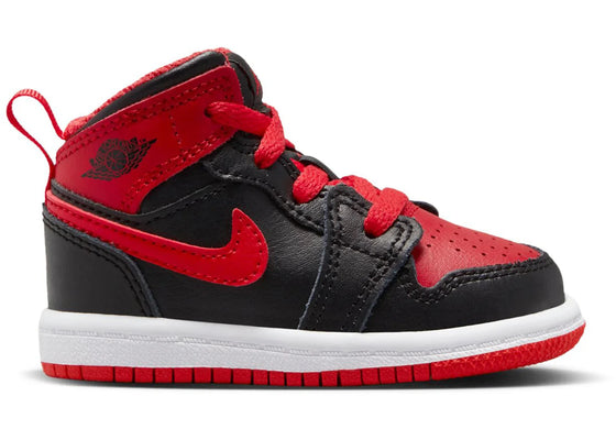 Jordan 1 Mid Alternate Bred (2022) (TD) sneakers - authentic Jordan shoes