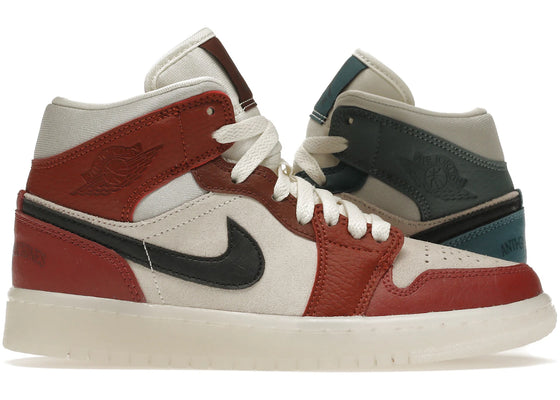 Jordan 1 Mid Anti-Gravity Machines (Women's) sneakers - authentic Jordan shoes