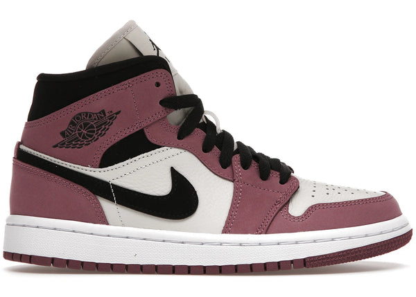 Jordan 1 Mid SE Light Mulberry (Women's) sneakers - authentic Jordan shoes