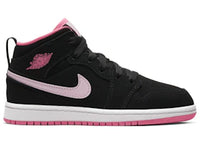 Jordan 1 Mid Black Digital Pink (PS)