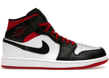 Jordan 1 Mid Gym Red Black Toe - authentic Jordan sneakers