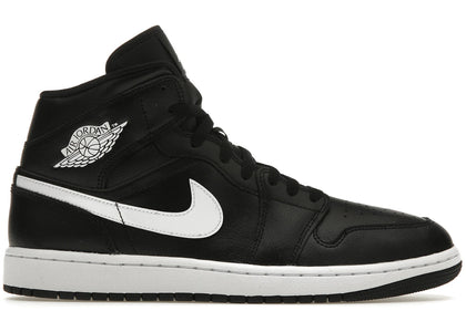 Jordan 1 Mid Black White (Women's) - authentic Jordan sneakers