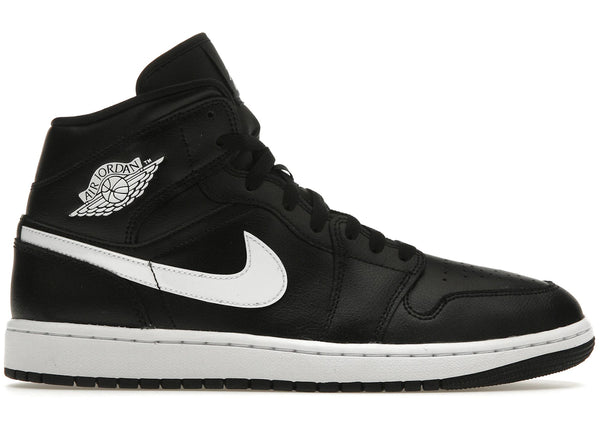 Jordan 1 Mid Black White (Women's) sneakers - authentic Jordan shoes