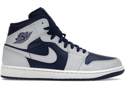 Jordan 1 Mid Blue Void sneakers - authentic Jordan shoes