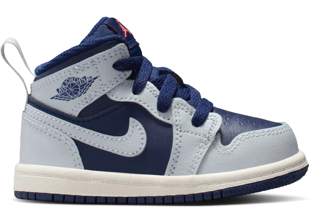 Jordan 1 Mid Blue Void (TD) - vue secondaire A