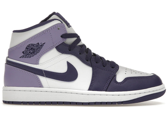 Jordan 1 Mid Blueberry sneakers - authentic Jordan shoes