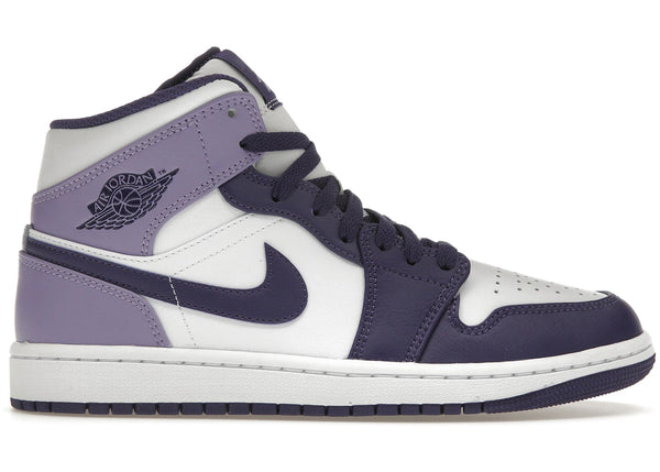 Jordan 1 Mid Blueberry sneakers - authentic Jordan shoes