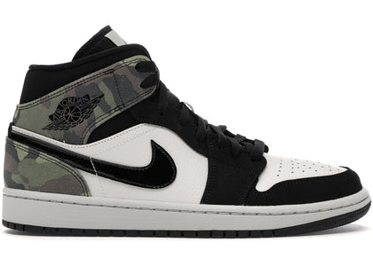 Jordan 1 Mid Camo (2020) - authentic Jordan sneakers