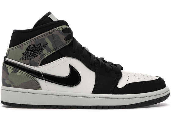 Jordan 1 Mid Camo (2020) sneakers - authentic Jordan shoes