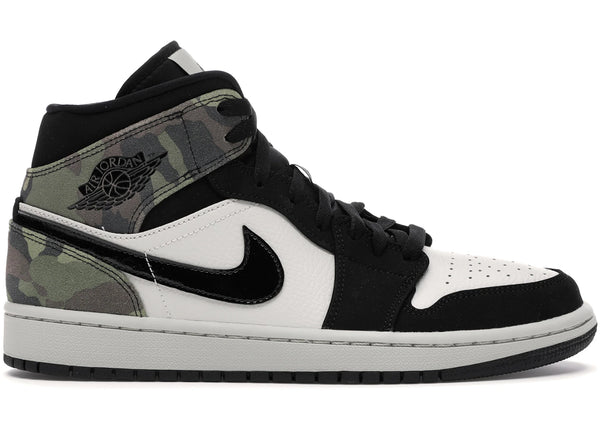 Jordan 1 Mid Camo (2020) sneakers - authentic Jordan shoes