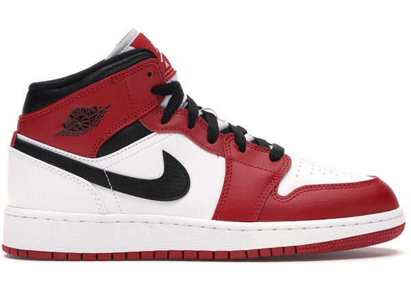 Jordan 1 Mid Chicago (2020) (GS) sneakers - authentic Jordan shoes