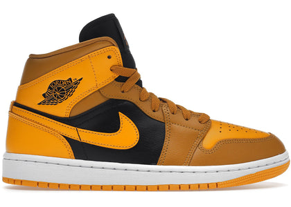 Jordan 1 Mid Chutney Taxi (Women's) - authentic Jordan sneakers