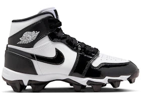 Jordan 1 Mid Cleat Panda (GS) - vue 360