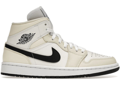 Jordan 1 Mid Coconut Milk (Women's) - authentic Jordan sneakers